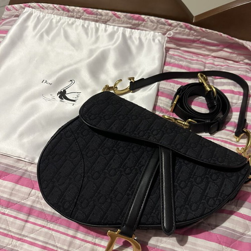 Dior shoulder bag black new