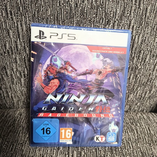 Ninja Gaiden Ragebound PS5 game new, factory sealed