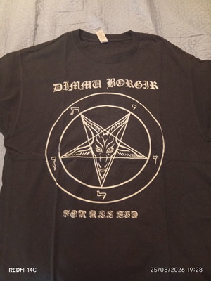 Dimmu Borgir T-shirt large, black, Gildan