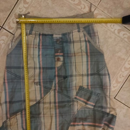 Attrattivo cotton skirt size S like new, balloon style, multicolor