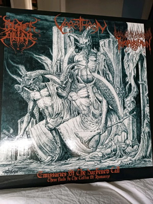 Black Altar, Varathron, Thornspawn Emissaries Of The Darkened Call vinyl used
