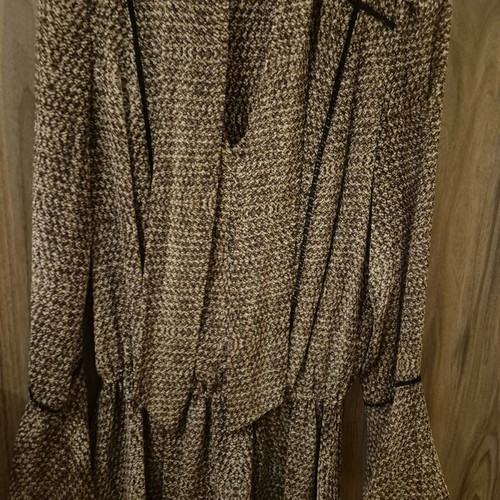Juicy Couture Short Dress S Black and Beige