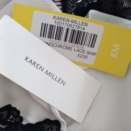 Karen Millen dress new, black and white, size XL