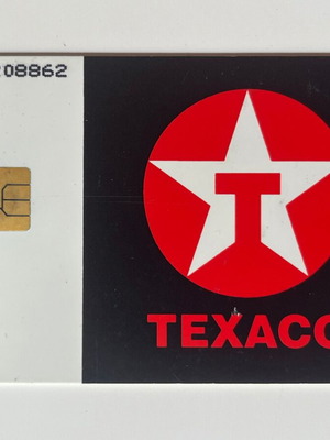 Texaco τηλεκάρτα μεταχειρισμένη, 1995