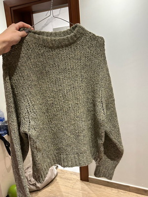 Triko Toi&Moi sweater like new, beige and green