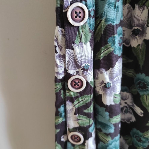 Attrattivo skirt with buttons, 100% viscose, size S