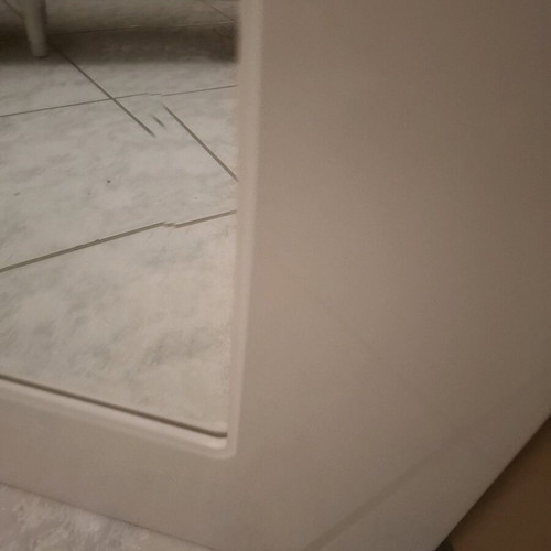 Bathroom cabinet with marble and Ideal Standard sink used, 160x186x61 cm
