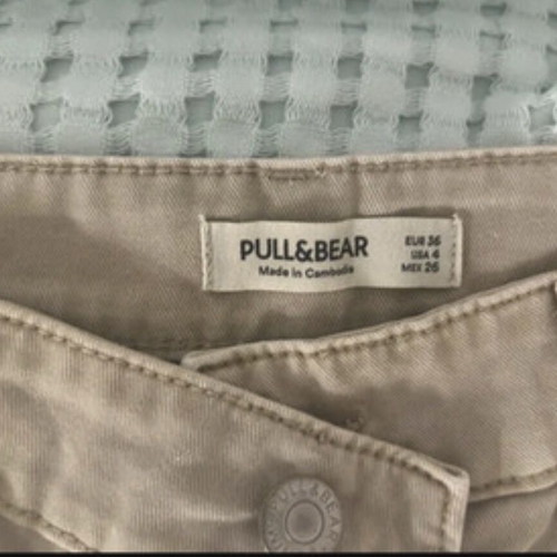 Cargo pants Pull & Bear size S 36 beige like new