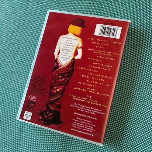 Cyndi Lauper Twelve Deadly Cyns DVD like new, pop