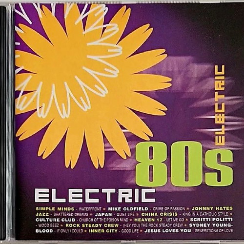 Electric 80's CD like new, electro pop and new wave hits