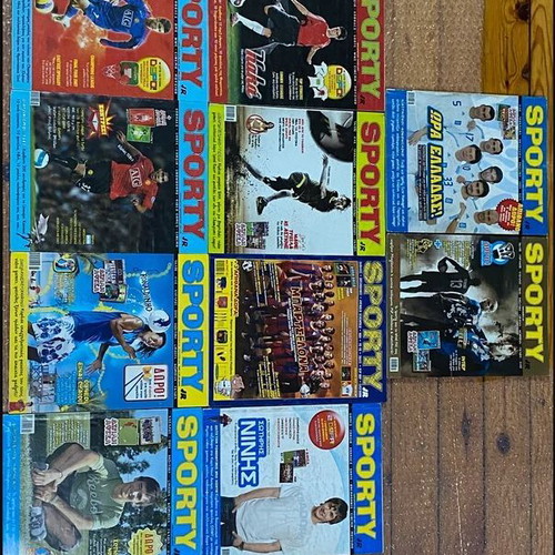 Sporty Jr magazines like new, collection of 25 issues