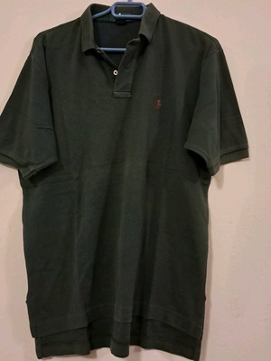 Hunt Club polo-type t-shirt medium green like new