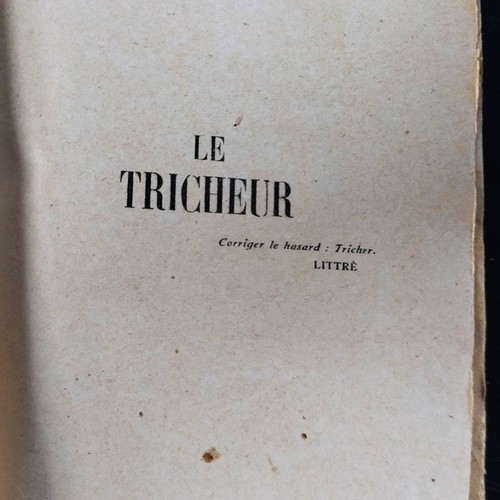 Le Tricheur used book in Greek