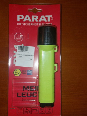Paralux PX1 120 lm Explosion-Proof Flashlight new, waterproof
