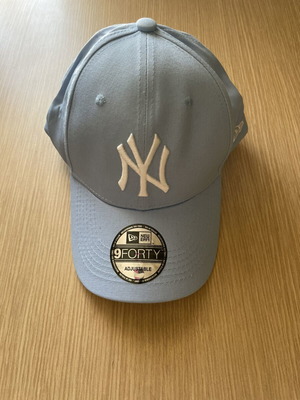 New Era MLB hat, baby blue, adjustable size