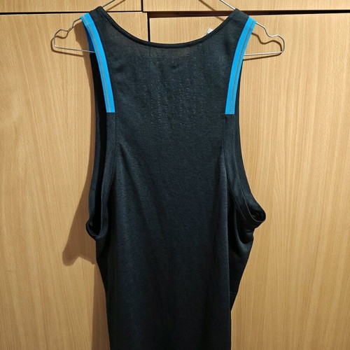 Adidas sports shirt like new, gray and blue