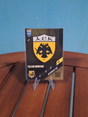 AEK Club Badge Card Panini Fifa 365 2024 like new