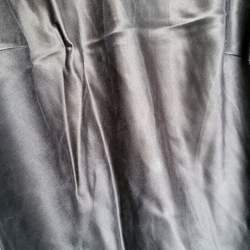 ZARA Silk Dress Like New, Grey-Khaki