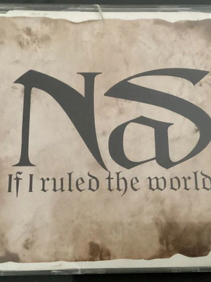 Nas If I Ruled the World CD single used