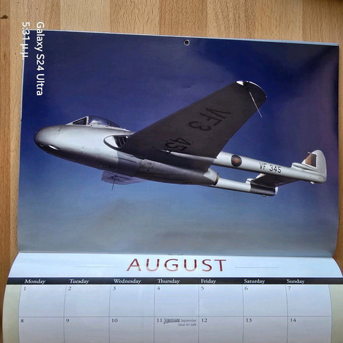 Airplane Calendar 2016 new, collectible calendar