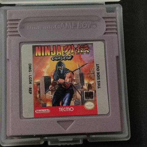 Ninja Gaiden Shadow Game Boy cartridge like new, retro action game