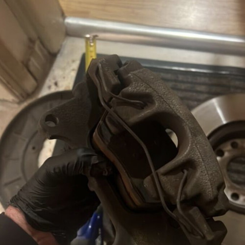 Audi A3 TFSI 2.0 front brake calipers with discs, pads and hoses used