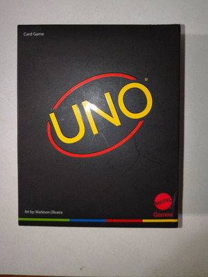 UNO Premium Art Edition sealed, designed by Warleson Oliveira