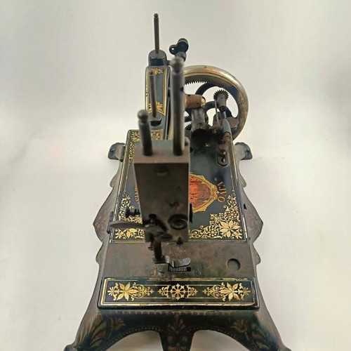 Antique Sewing Machine "Vasilissa Olga" used, rare collectible