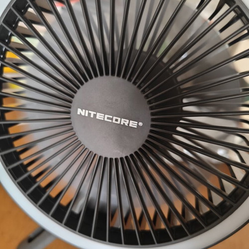 Nitecore NEF10 multifunctional fan with LED light and tripod