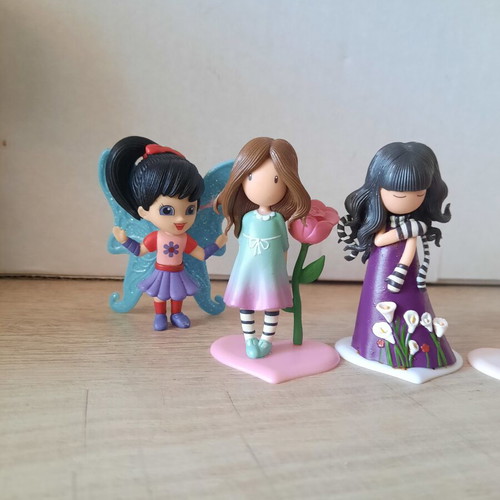 Santoro Gorjuss collectible mini figurines like new