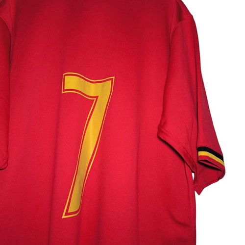 Belgium 2006 Nike red football jersey, size XL