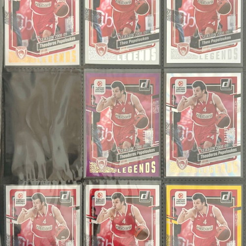 2023-24 Panini Donruss Euroleague Team Rainbow 134 Cards like new