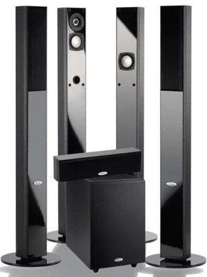 Crystal Audio Plasma Tower 4 floor speakers with THX-10SUBt subwoofer used