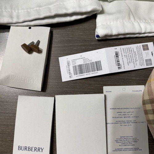 Burberry leather heels, size 40, beige and pink
