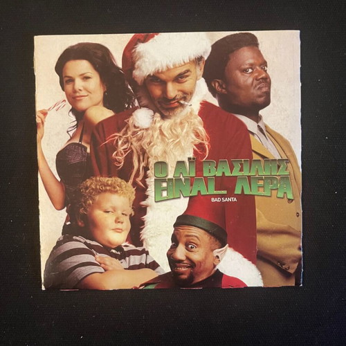 Bad Santa DVD used with subtitles, comedy drama