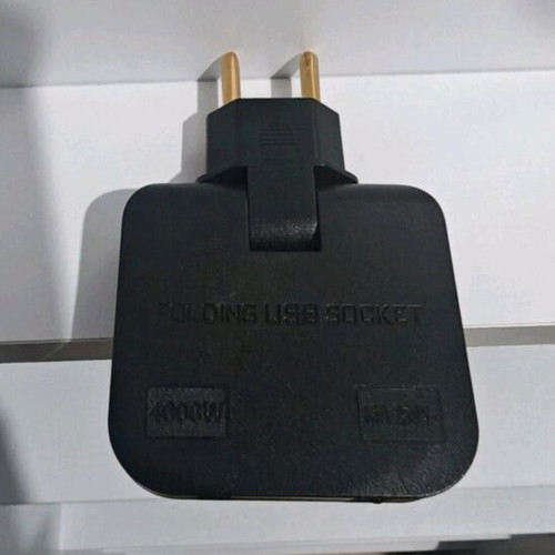 Socket with USB and standard socket new, rotating 180 degrees
