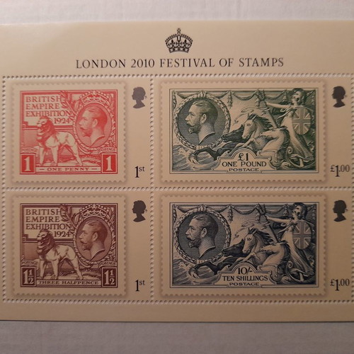 Γραμματόσημα London 2010 Festival of Stamps Miniature Sheet νέα