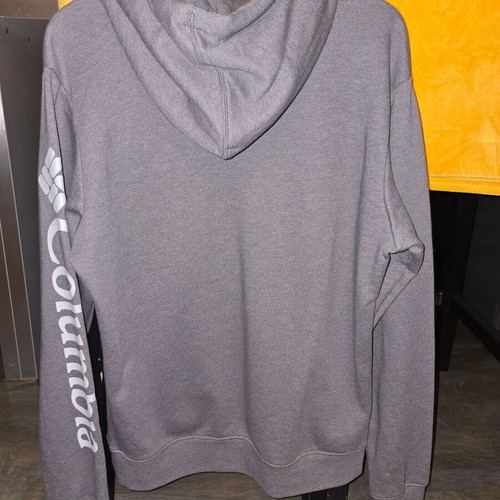 Columbia fleece hoodie size M like new, gray