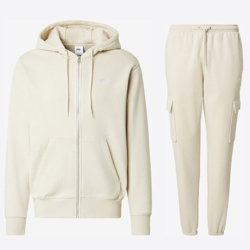 Nike Club men's tracksuit set new, sizes M and L, beige