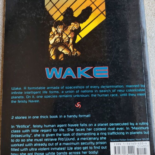 Wake comic book new