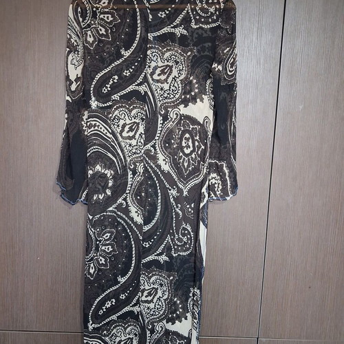 Anna Riska kaftan 100% natural silk, like new, size XL
