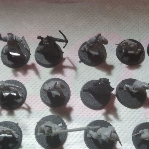 Lord O The Rinew miniatures modeling figures like new pack of 35 2003
