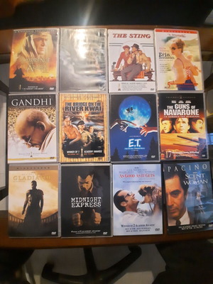 Collection of 14 DVDs The Great Oscars Film Library like new