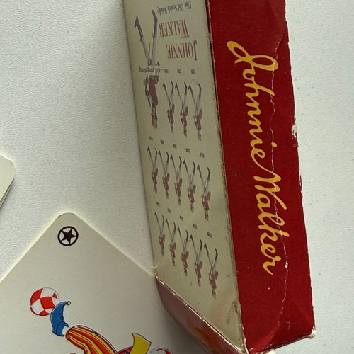 Johnnie Walker collectible playing cards like new