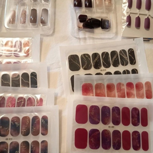 Nail decoration set, assorted pieces