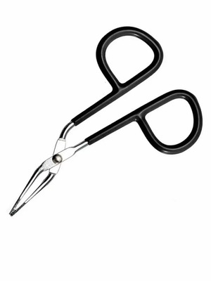 Eyebrow tweezers with black handles new