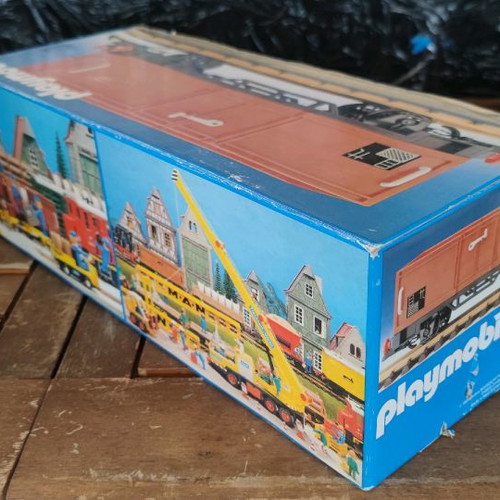 Playmobil 4110 train used with door break