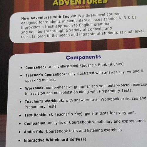 New Adventures Book 3 teacher's book new