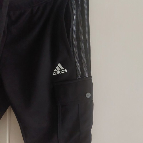Adidas sports pants size S like new, black and white