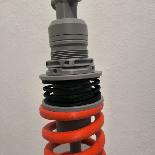 Shock Absorber LED Lamp 3D Printed Design new